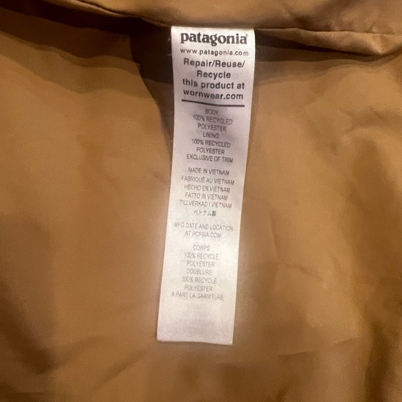 PATAGONIA Women’s deep pile fleece Retro-X Classic Jacket with Blue Details - Picture 9 of 12